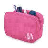 Harry Koenig Pink Weave Cosmetic Bag -Image Beauty Shop 000342815 1