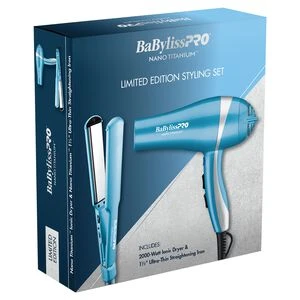 Babyliss Pro Nano Titanium Limited Edition Styling Set 2pc 4 Babyliss Pro Nano Titanium Limited Edition Styling Set 2pc - Image 2