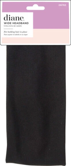 Diane Wide Headband Black