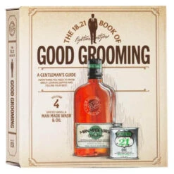 18.21 Man Made Spiced Vanilla Mens Grooming Holiday Set