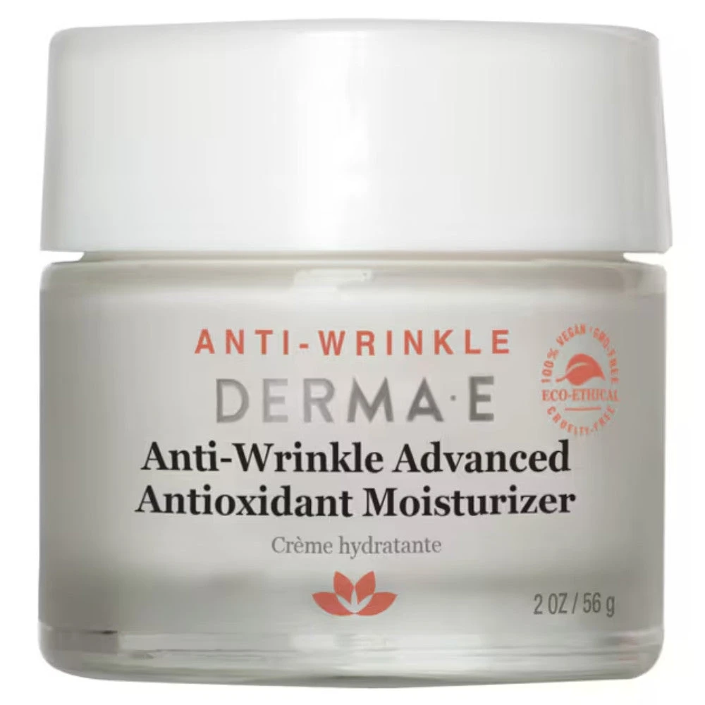Derma E Anti Wrinkle Vitamin A & Green Tea Advanced Creme 2 Oz 3 Derma E Anti Wrinkle Vitamin A & Green Tea Advanced Creme 2 Oz