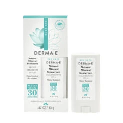 Derma E Natural Mineral Sunscreen SPF 30 Stick .47 Oz