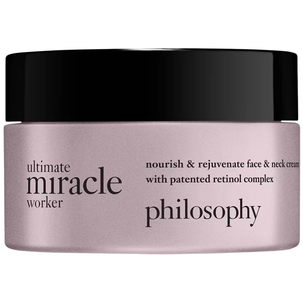 Philosophy Ultimate Miracle Worker Nourish And Rejuvenate Face And Neck Cream .5 Oz 3 Philosophy Ultimate Miracle Worker Nourish And Rejuvenate Face And Neck Cream .5 Oz