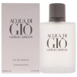Giorgio Armani Acqua Di Gio Mens Eau De Toilette Refillable Spray 3.4 Oz