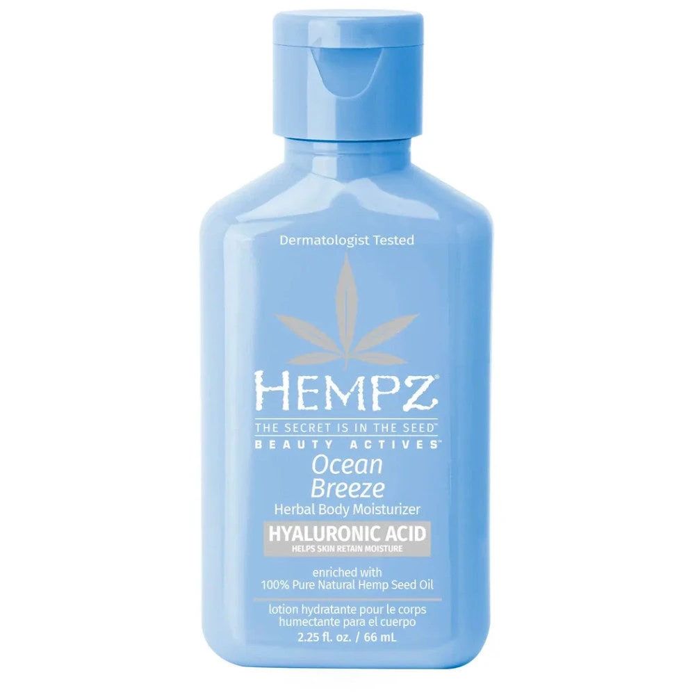 Hempz Ocean Breeze Herbal Body Moisturizer 2.25 Oz 3 Hempz Ocean Breeze Herbal Body Moisturizer 2.25 Oz