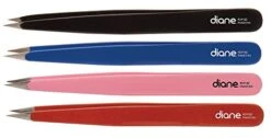 Diane Point Tip Tweezer Assorted Colors 4 In