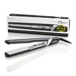 Izutech KTX450 Titanium Flat Iron 1.25 In Black