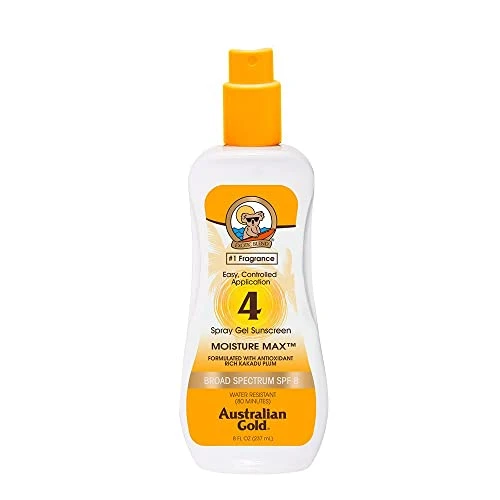 Australian Gold Clear Spray Gel SPF4 8 Oz 3 Australian Gold Clear Spray Gel SPF4 8 Oz