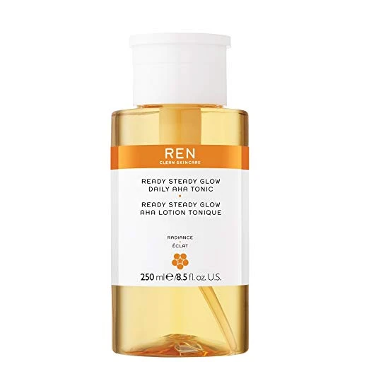 Ren Clean Skincare Ready Steady Glow Daily Aha Tonic 8.5 Oz 3 Ren Clean Skincare Ready Steady Glow Daily Aha Tonic 8.5 Oz
