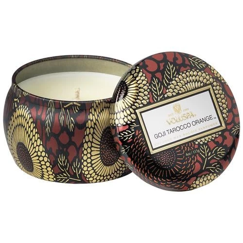 Voluspa Vermeil Mini Decorative Tin Candle 4 Oz 11 Voluspa Vermeil Mini Decorative Tin Candle 4 Oz - Image 9