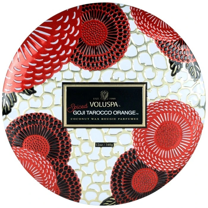 Voluspa Vermeil Mini Decorative Tin Candle 4 Oz 14 Voluspa Vermeil Mini Decorative Tin Candle 4 Oz - Image 12