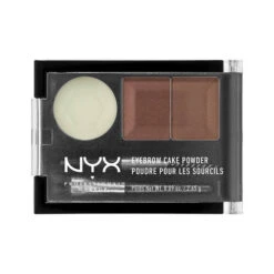 NYX Professional Eyebrow Cake Powder 8 NYX Professional Eyebrow Cake Powder -Image Beauty Shop 800897125264 eyebrowcakepowder auburnred main