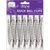 DIANE DUCK BILL CLIPS 12 CT. 3.5 IN. -Image Beauty Shop 8454 3 0 0