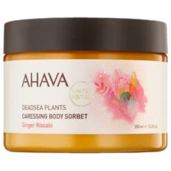 Ahava Caressing Body Sorbet-Ginger Wasabi 11.67 Oz