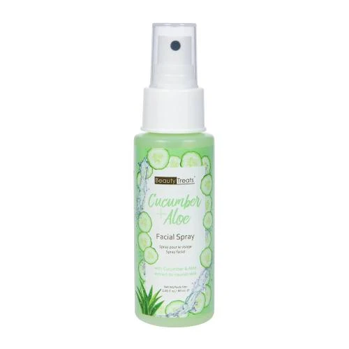 Beauty Treats Cucumber And Aloe Facial Spray 2.8 Oz 3 Beauty Treats Cucumber And Aloe Facial Spray 2.8 Oz