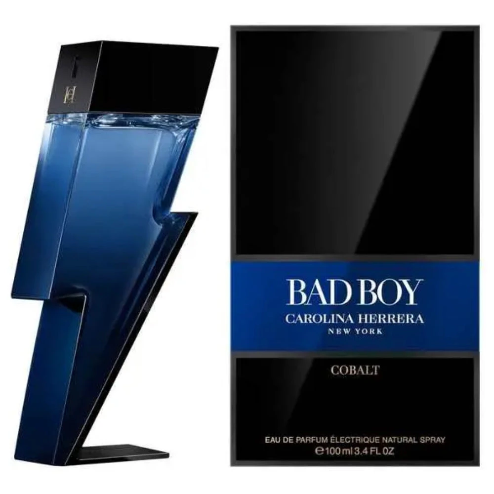 Carolina Herrera Bad Boy Cobalt Eau De Parfum Spray 3 Carolina Herrera Bad Boy Cobalt Eau De Parfum Spray
