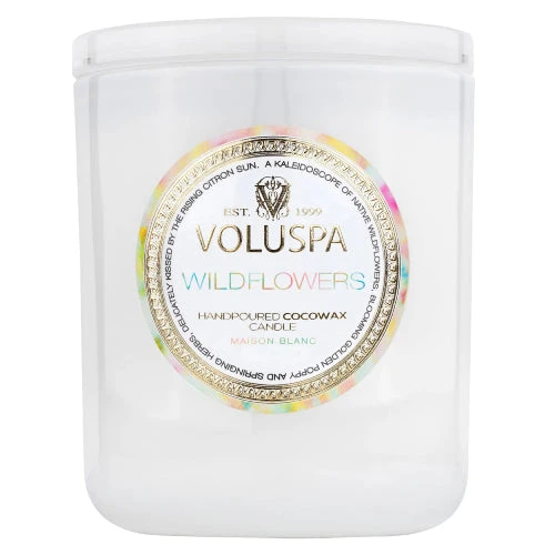 Voluspa Classic Candle Wildflowers 9.5 Oz 3 Voluspa Classic Candle Wildflowers 9.5 Oz