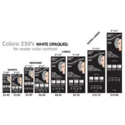 Colora Balayage Highlight Strips 250 Count 5 Colora Balayage Highlight Strips 250 Count -Image Beauty Shop Colora Balayage Highlight Strips White Opaque 250 ct 2b8c19b6 4087 4da1 9093 1e7c7806edb3