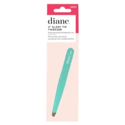 Diane Slant Tip Tweezer Assorted Colors 4 In