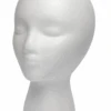 Diane Styrofoam Wig Head-Face 2 Diane Styrofoam Wig Head-Face -Image Beauty Shop DianeStyrofoamHead10InchWhiteDES001