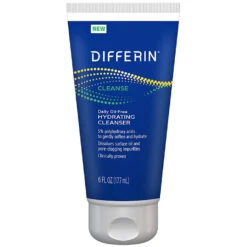 Differin Oil Free Hydrating Cleanser 6 Oz