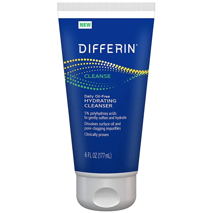 Differin Oil Free Hydrating Cleanser 6 Oz 3 Differin Oil Free Hydrating Cleanser 6 Oz