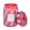 Voluspa Crushed Candy Cane Candle 18 Oz 1 Voluspa Crushed Candy Cane Candle 18 Oz -Image Beauty Shop F23 PR 5536 002