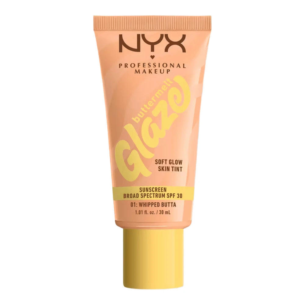 NYX Professional Buttermelt Glaze Soft Glow Skin Tint Spf30 8 NYX Professional Buttermelt Glaze Soft Glow Skin Tint Spf30 - Image 6