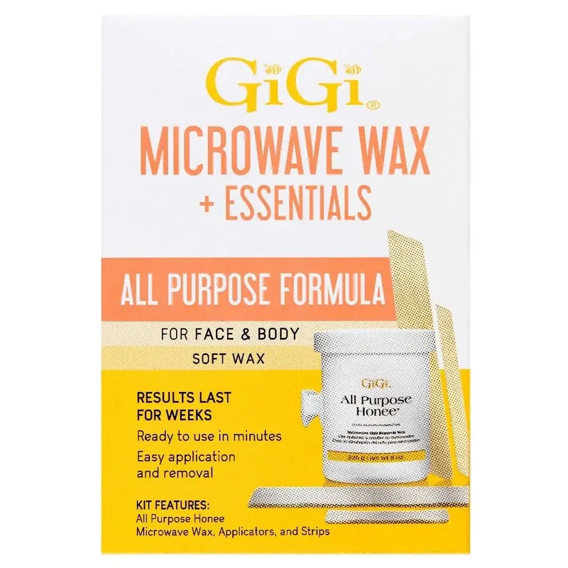 GiGi Microwave Wax + Essentials Kit 3 GiGi Microwave Wax + Essentials Kit