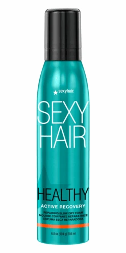Sexy Hair Active Recovery Repairing Blow Dry Foam