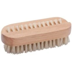 Harry Koenig Wooden Natural Bristle Nail Brush