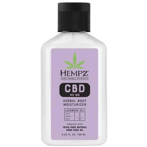 Hempz Lavender Oil CBD Herbal Body Moisturizer 4 Hempz Lavender Oil CBD Herbal Body Moisturizer - Image 2