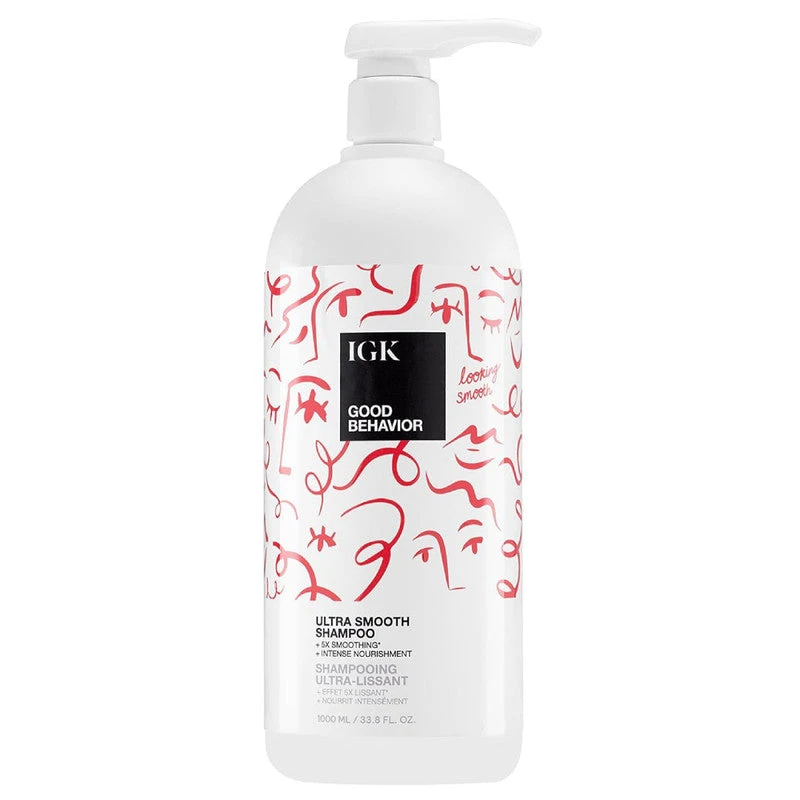 IGK Good Behavior Ultra Smooth Shampoo 4 IGK Good Behavior Ultra Smooth Shampoo - Image 2
