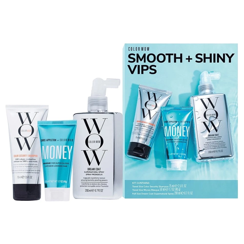 Color Wow Smooth + Shiny VIPS Holiday Set 3 Color Wow Smooth + Shiny VIPS Holiday Set