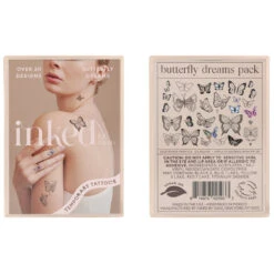 Inked By Dani Butterfly Dreams Temporary Tattoos
