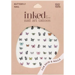 Inked By Dani Butterfly Nail Art Temporary Tattoos