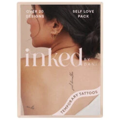 Inked By Dani Self Love Pack Temporary Tattoos