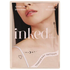 Inked By Dani The Best Sellers Pack Temporary Tattoos