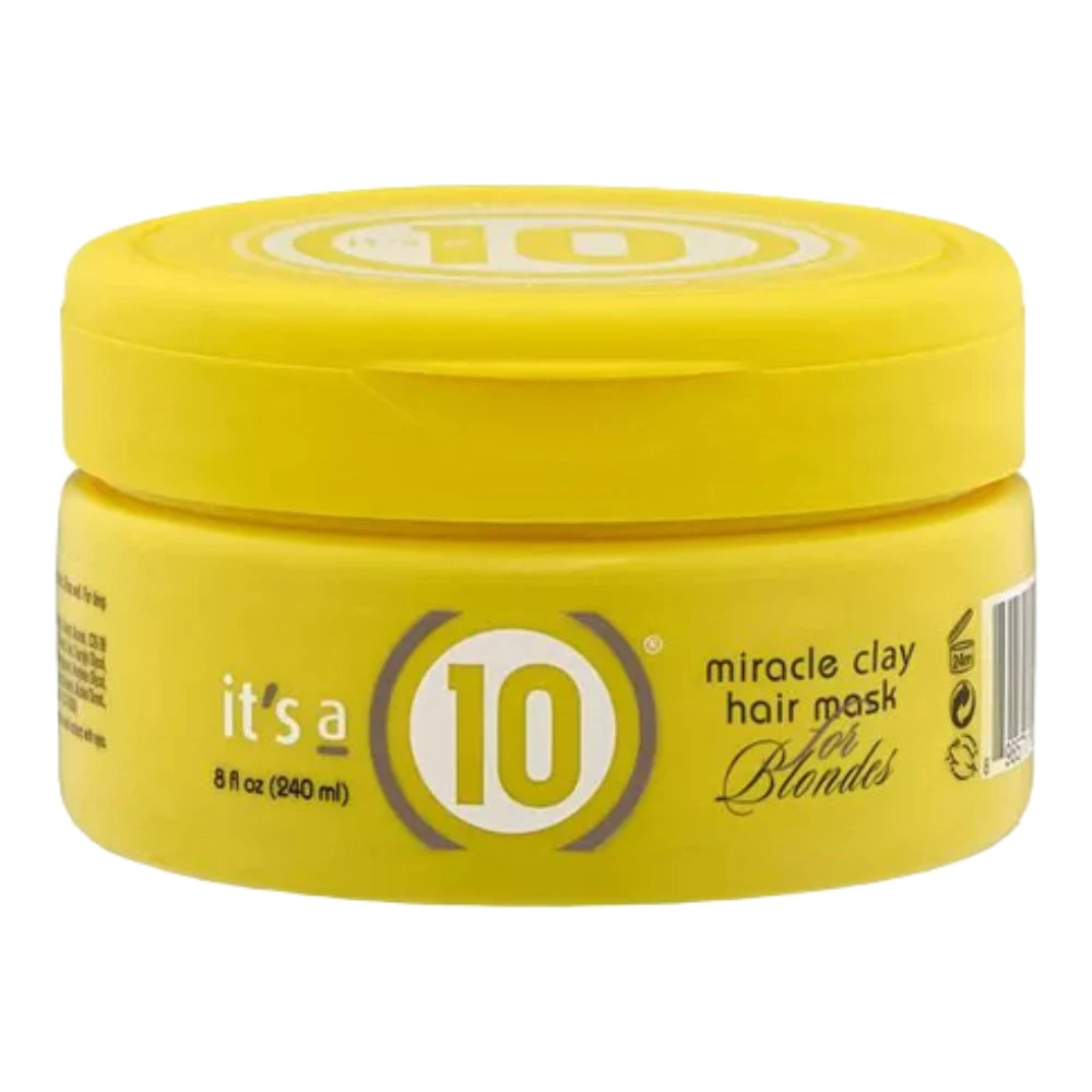 Its A 10 Blonde Miracle Clay Mask 8 Oz 3 Its A 10 Blonde Miracle Clay Mask 8 Oz