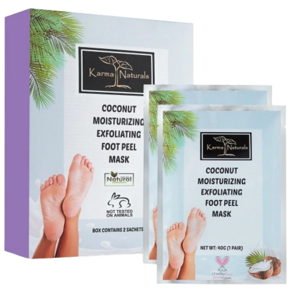 Karma Naturals Foot Peel Mask 3 Karma Naturals Foot Peel Mask
