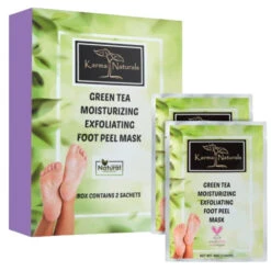 Karma Naturals Foot Peel Mask 7 Karma Naturals Foot Peel Mask -Image Beauty Shop Karma Naturals Foot Peel Mask Green Tea