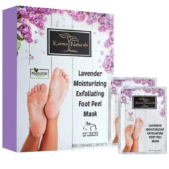 Karma Naturals Foot Peel Mask 8 Karma Naturals Foot Peel Mask -Image Beauty Shop Karma Naturals Foot Peel Mask Lavender
