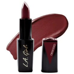 LA Girl Lip Attraction Lipstick -Image Beauty Shop LA Girl Lip Attractoin Lipstick Obsessed