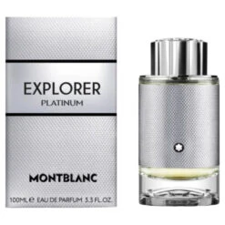 Mont Blanc Explorer Platinum Men's Eau De Parfum Spray 3.3 Oz