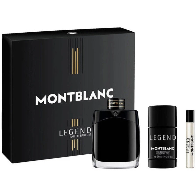 Mont Blanc Legend Men's Gift Set 3 Pc 3 Mont Blanc Legend Men's Gift Set 3 Pc