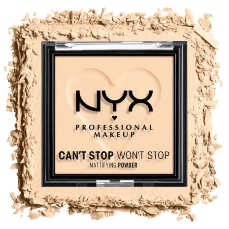 NYX Professional Can't Stop Won't Stop Mattifying Powder 8 NYX Professional Can't Stop Won't Stop Mattifying Powder - Image 6