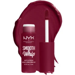 NYX Professional Smooth Whip Matte Lip Cream 17 NYX Professional Smooth Whip Matte Lip Cream -Image Beauty Shop NYX Professional Smooth Whip Matte Lip Cream Chocolate Mousse