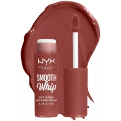 NYX Professional Smooth Whip Matte Lip Cream 20 NYX Professional Smooth Whip Matte Lip Cream -Image Beauty Shop NYX Professional Smooth Whip Matte Lip Cream Latte Foam