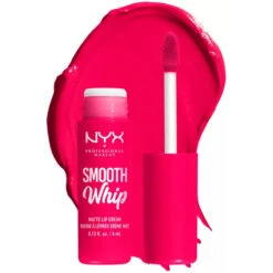 NYX Professional Smooth Whip Matte Lip Cream 24 NYX Professional Smooth Whip Matte Lip Cream -Image Beauty Shop NYX Professional Smooth Whip Matte Lip Cream Pillow Fight