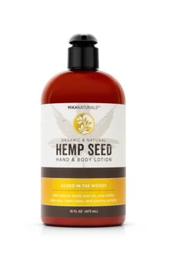 Mika Naturals Hemp Seed Hand + Body Lotion Naked In The Woods 16 Oz